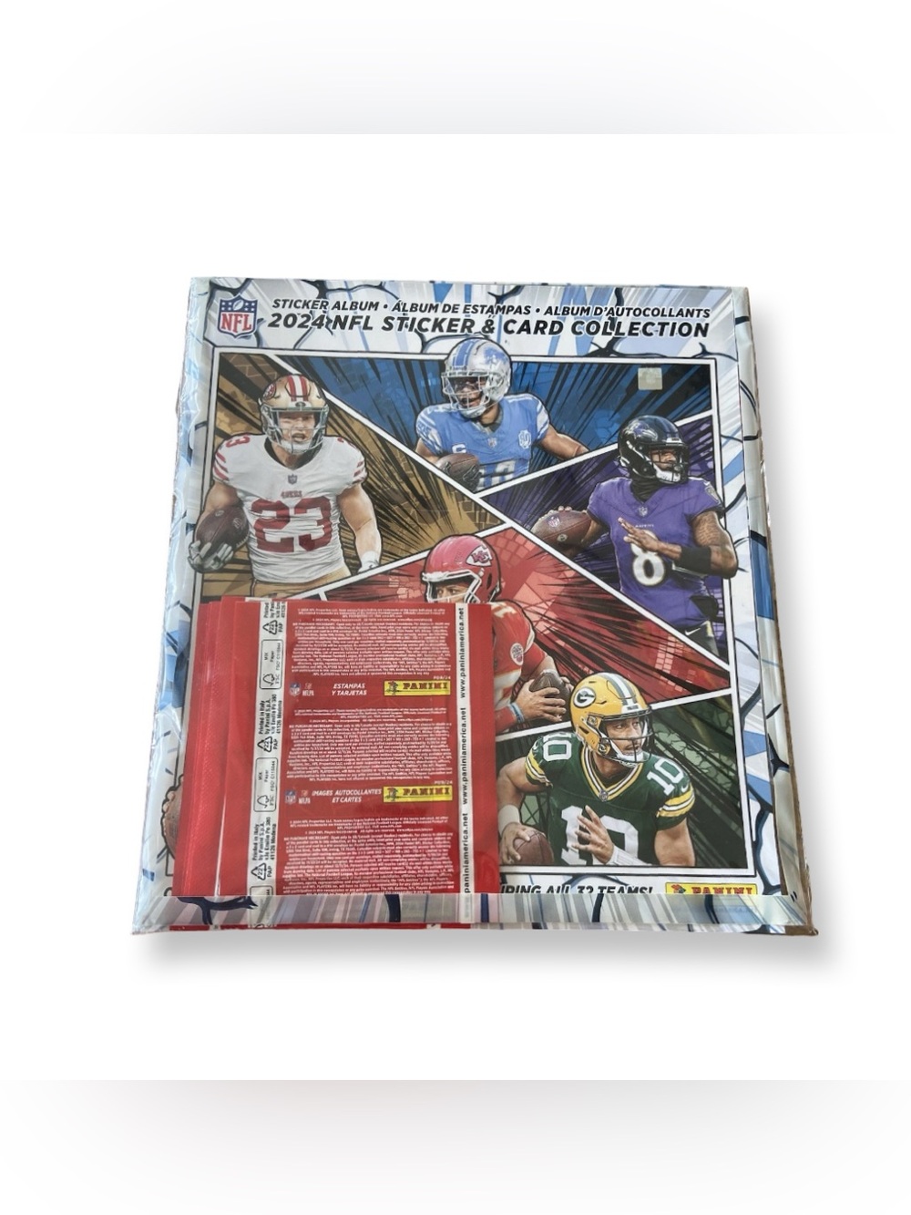 Panini NFL 2024 Eco Blister Card and Stickers